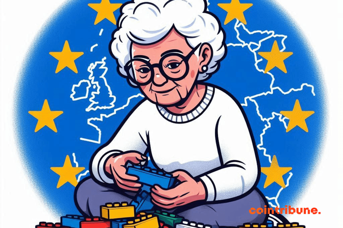 Caricature de Christine Lagarde-présidente BCE-finance