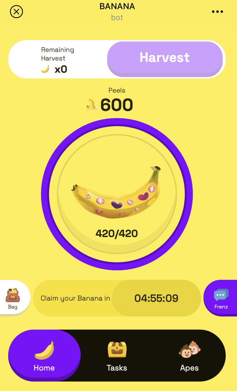 Make money from bananas! How to play the TG game 