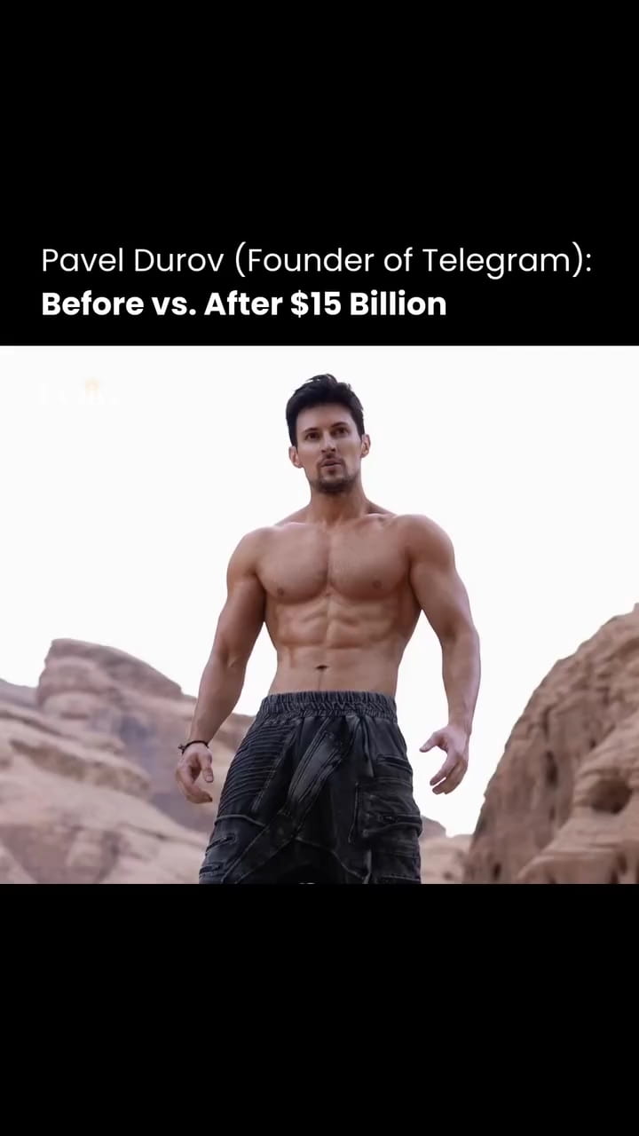Pavel Durov (Founder of Telegram): Before vs. After $15 Billion | Enes on  Binance Square