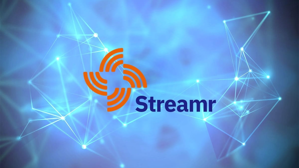 The Streamr network. #Streamr #DATA/USDT #datausdt #Streamr # ...