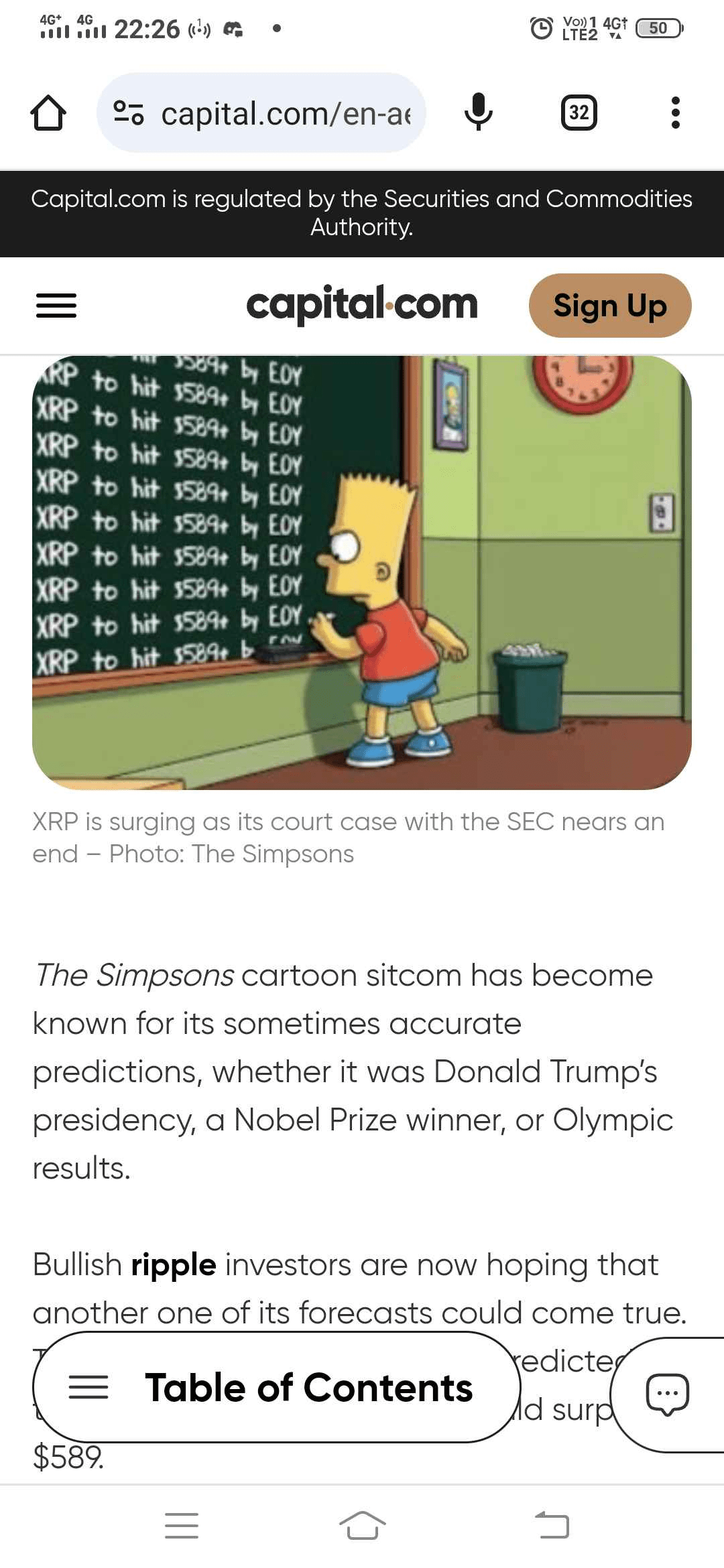😱 Los Simpsons y sus predicciones sobre las criptomonedas 😳 |  CrystalDWorld en Binance Square
