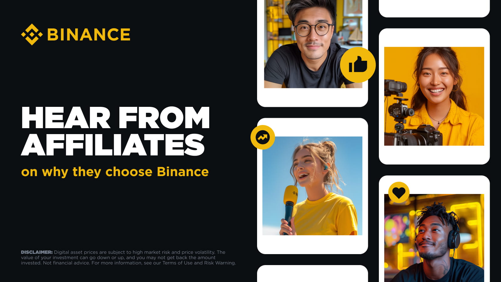 コンテンツを成功に変える：3人のバイナンスアフィリエイトの旅 | Binance Blog － Binance Square