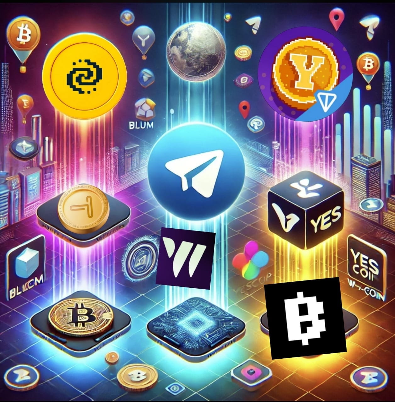 参与度最高的5 款Telegram 空投小程序：情绪、奖励和市场趋势| Gadgetnad发布于币安广场