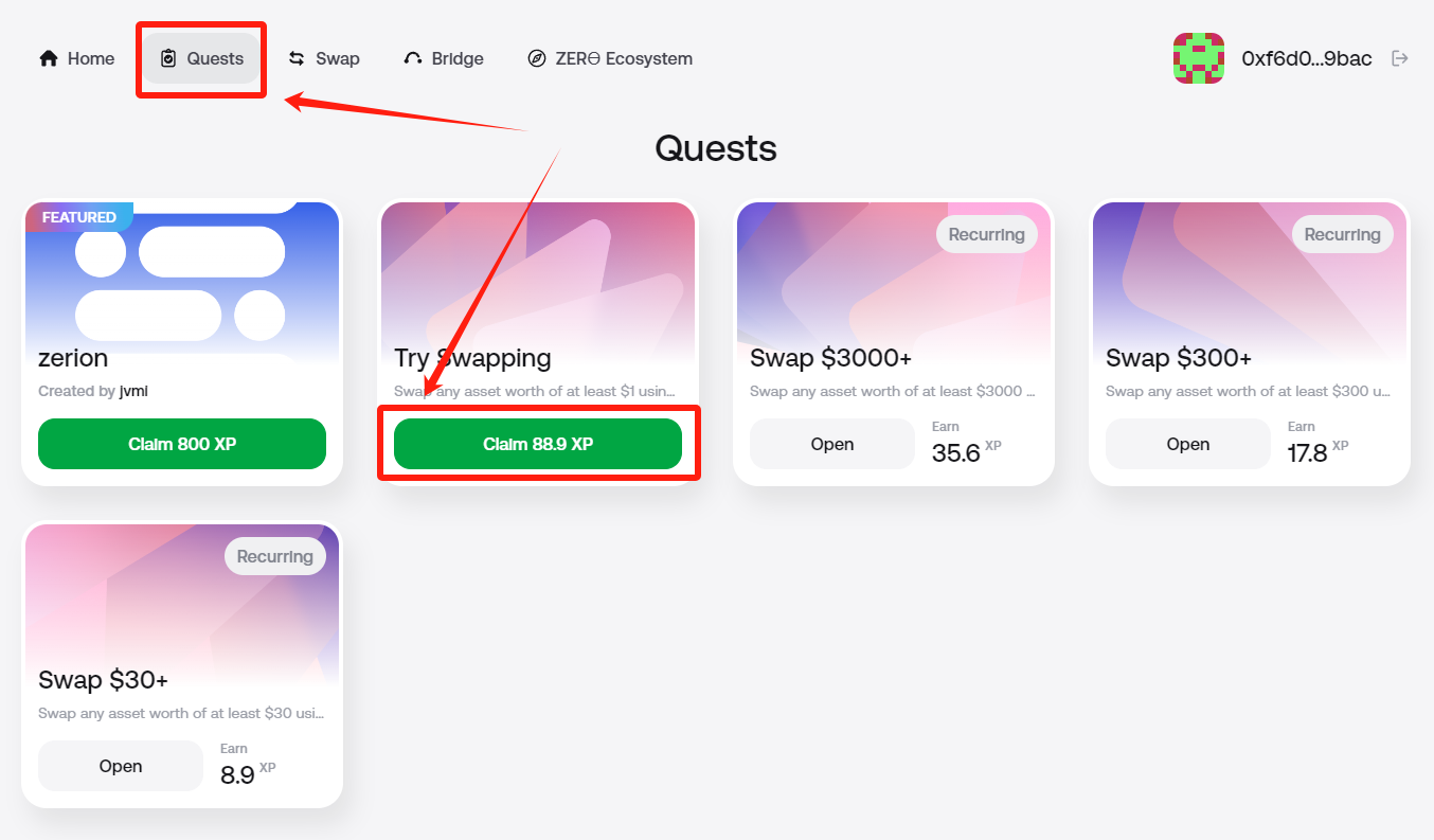 Zerion, which has raised $22.5 million, has launched a mainnet open card  reward points activity | 在金 on Binance Square