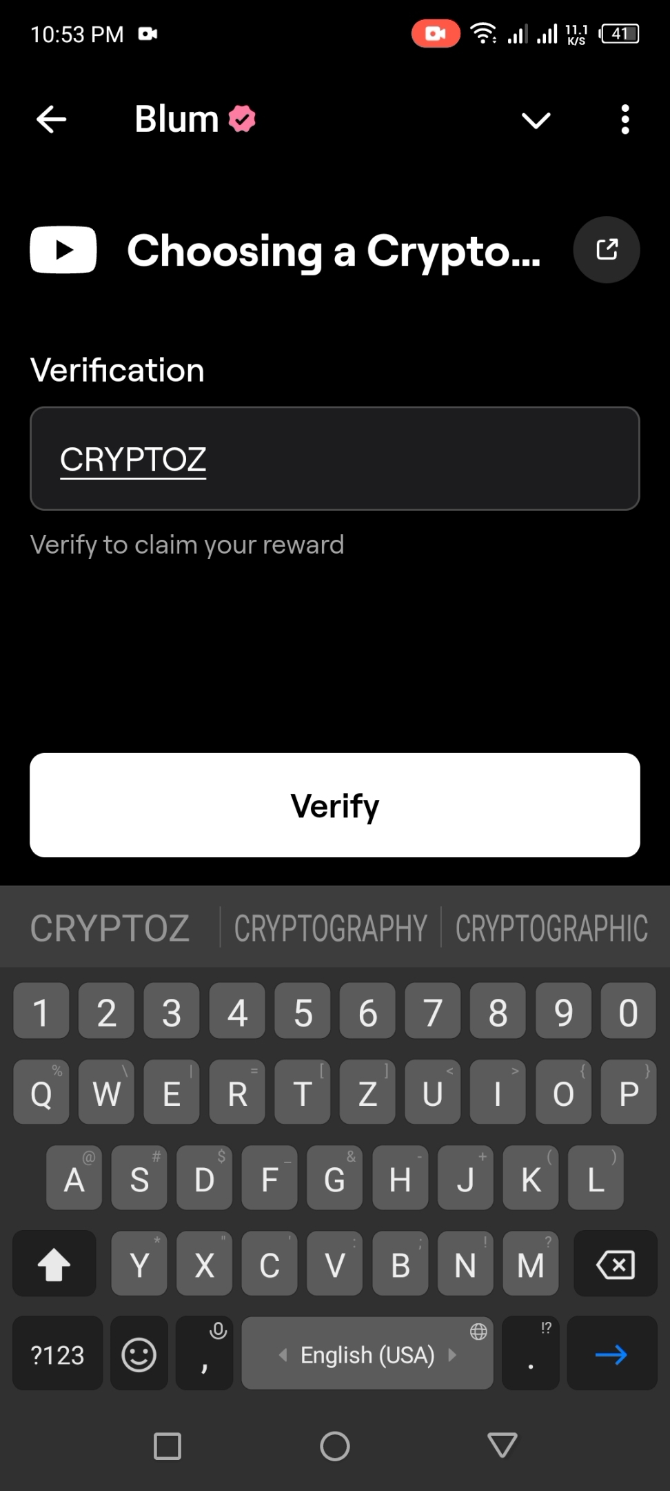 new Blum code. . . . choosing a crypto exchange? | iqra-younas on Binance  Square