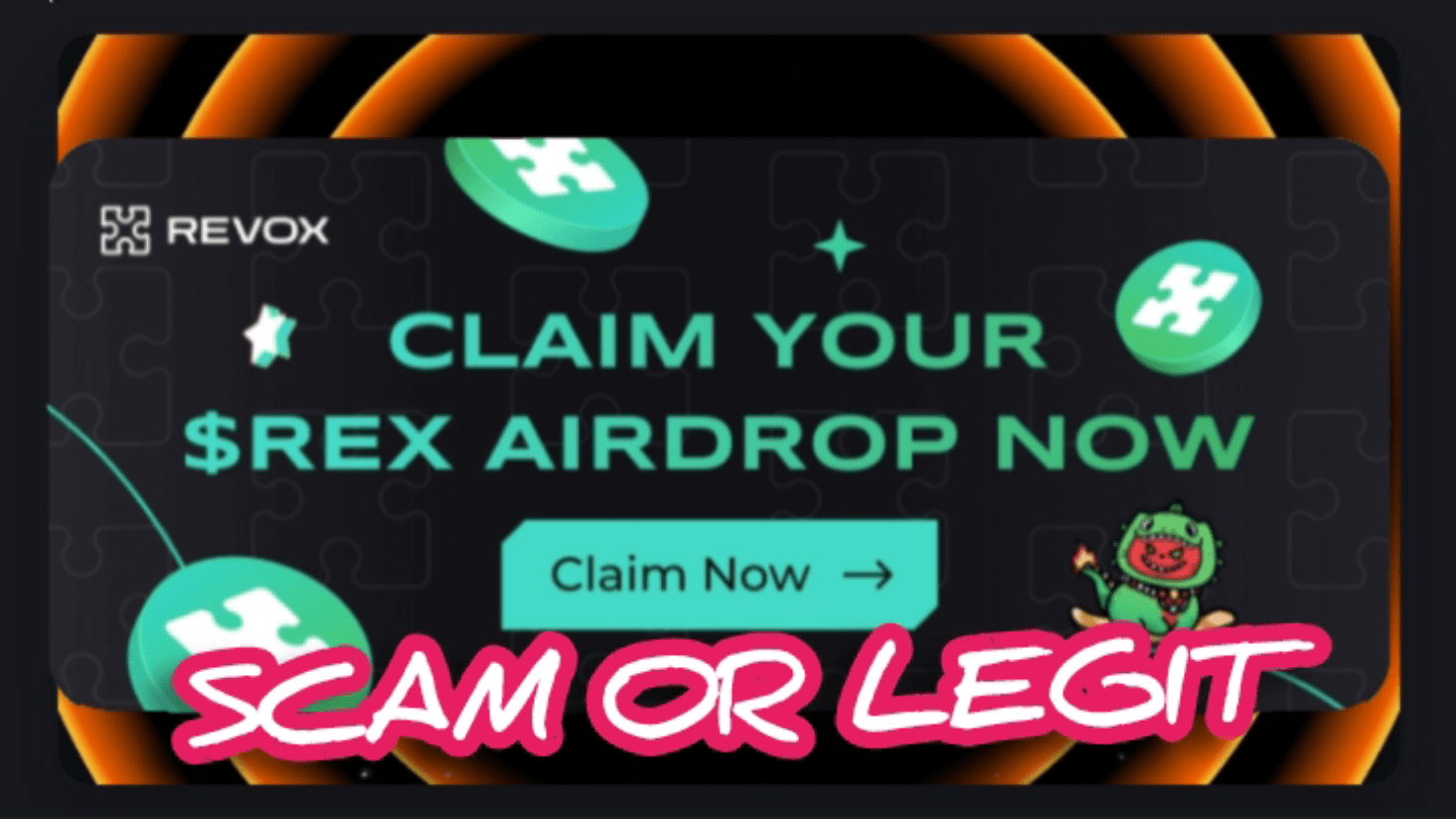 SCAM OR LEGIT - REVOX X BINANCE AirDrop Event | CRYPTOREPVBLIK on Binance  Square