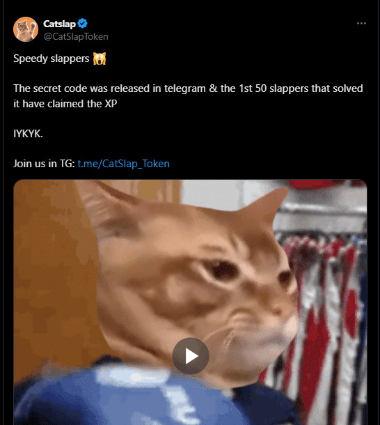 SLAP Tweet 