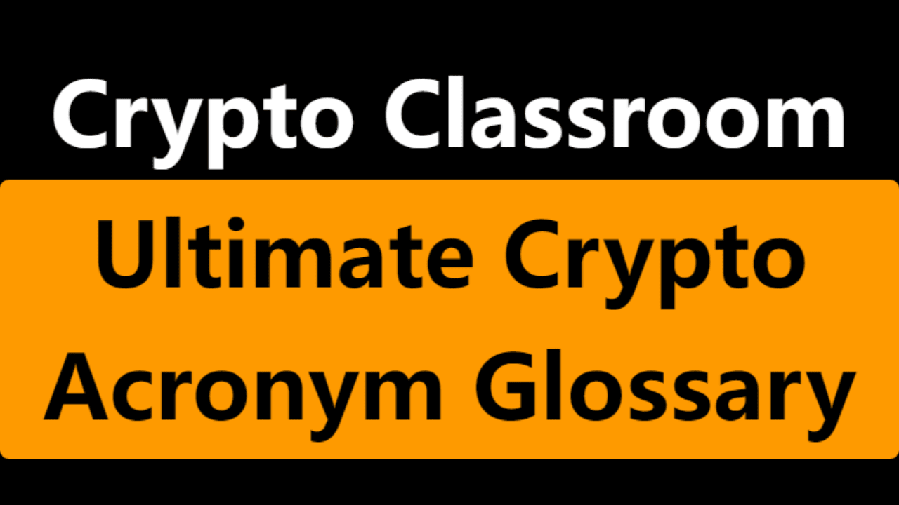 Glossário definitivo de siglas de criptomoedas: domine todos os jargões de  uma só vez | Crypto Ninja-稳一手 no Binance Square
