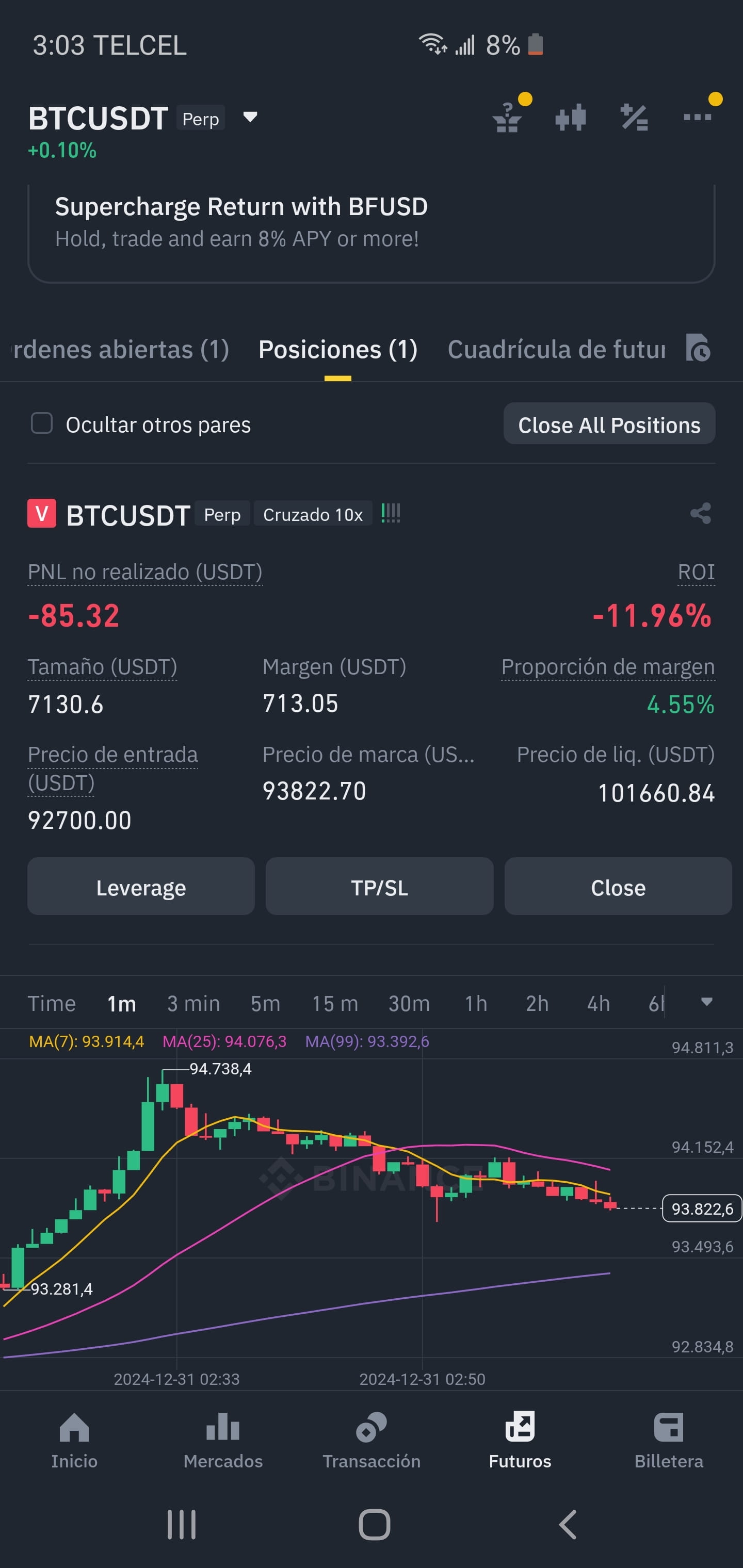 This chart shows a liquidation map for Bitcoin ($BTC ) | Mr_Desoza on  Binance Square