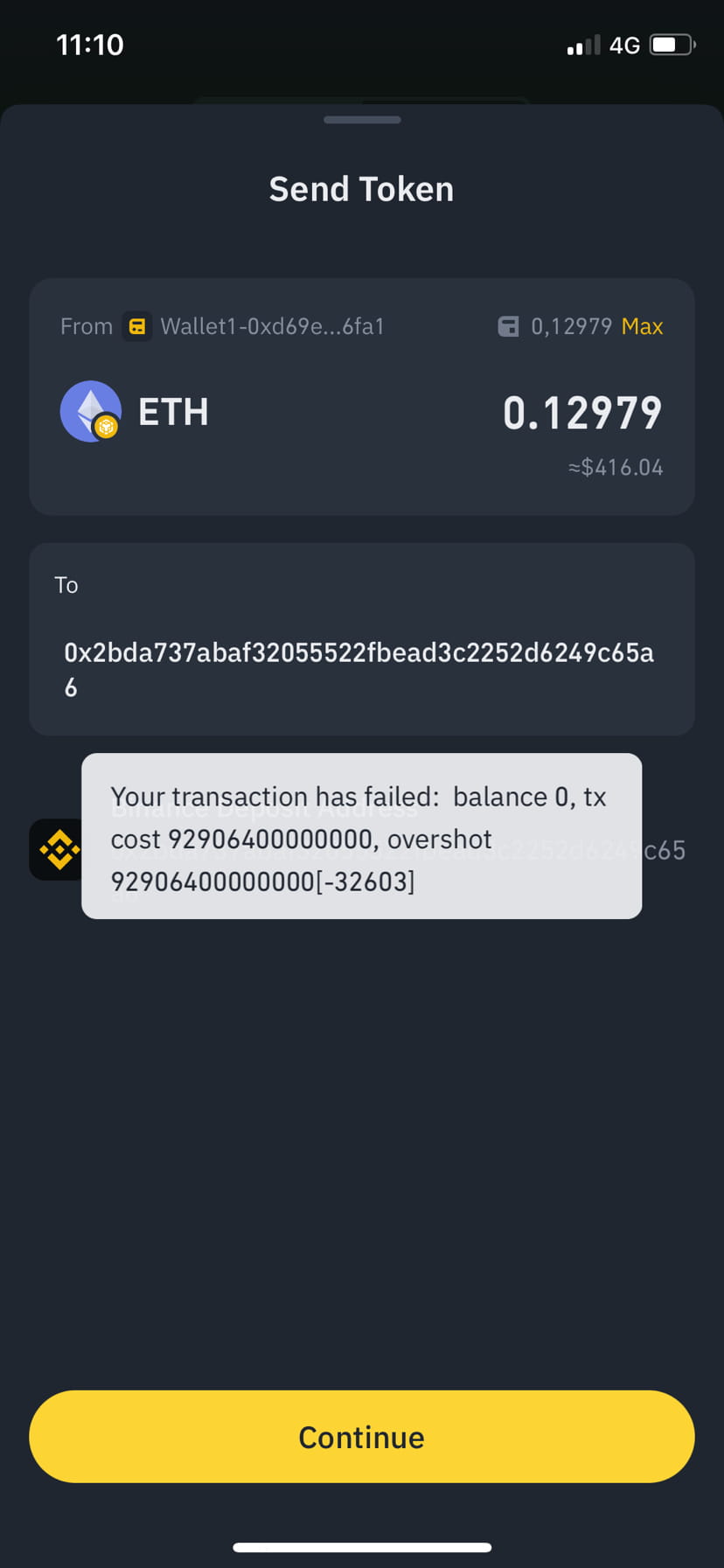 Es kann viele Gründe für fehlgeschlagene Transaktionen geben | mimi0001 auf  Binance Square