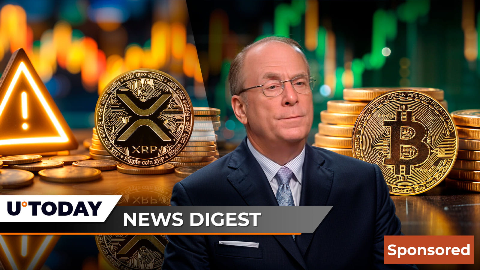 Сообщество XRP получило важное предупреждение о новой угрозе, генеральный  директор BlackRock предполагает, что цена биткоина может... | U.today на  Binance Square