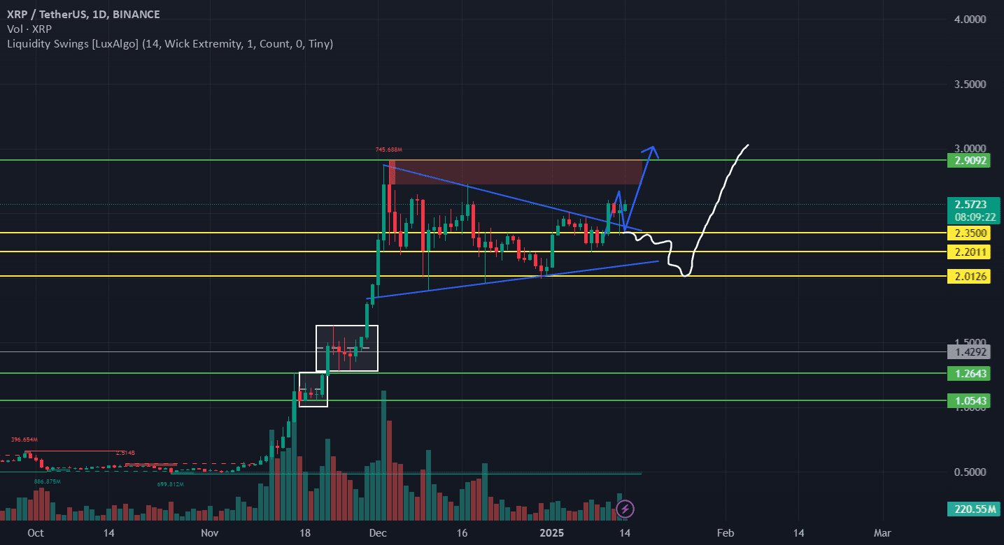 XRP 我们预计瑞波币将达到历史新高！截至2025 年1 月14 日🚀 | Shankal_发布于币安广场