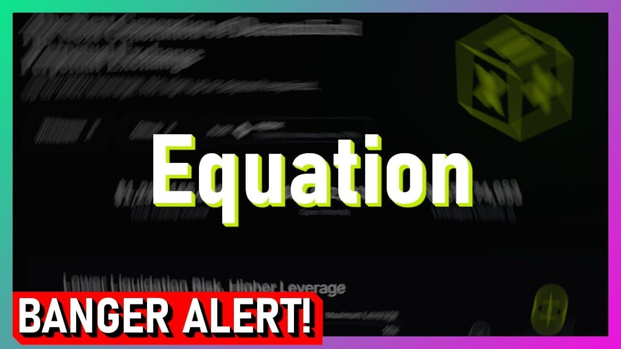 HOT🔥] - Equation - Up to 200x leverage! Next generation of decentralized  perpetual exchange! | Blockchain Buzz Video on Binance Square