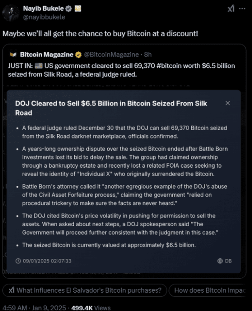 The US government will liquidate 69,370 Bitcoins! How will the market  react? | BTC_Chopsticks on Binance Square