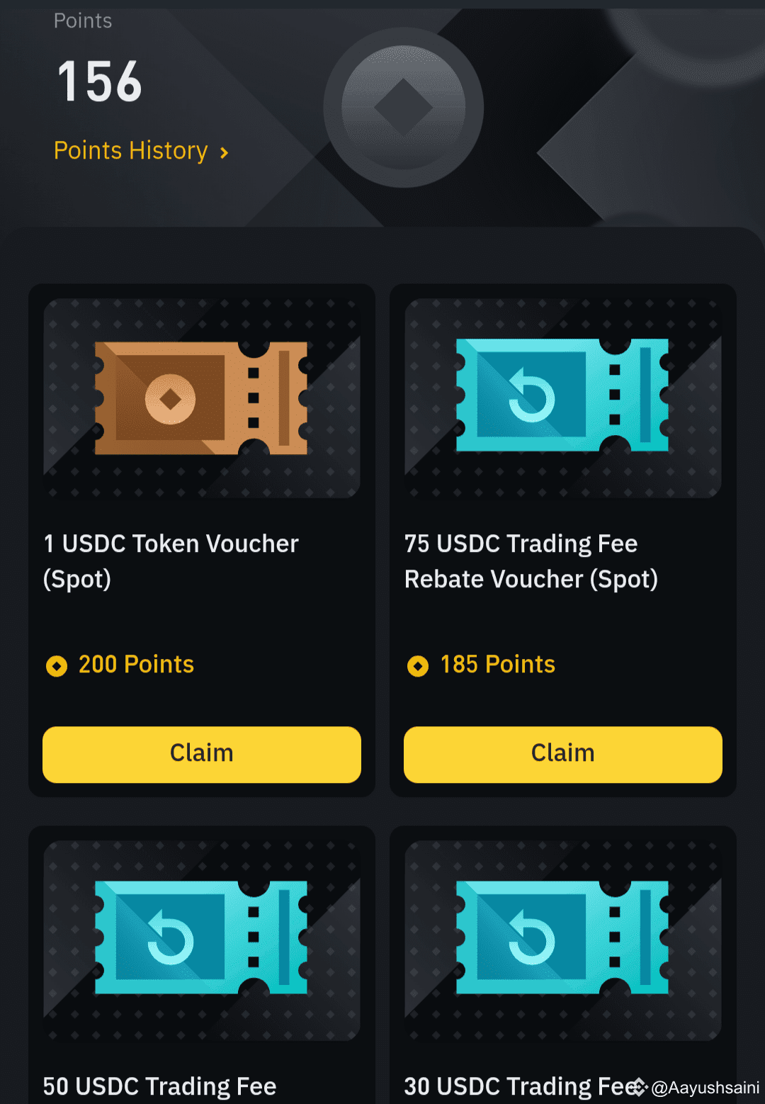 B͟i͟n͟a͟n͟c͟e͟ ͟T͟o͟k͟e͟n͟ ͟V͟o͟u͟c͟h͟e͟r 👈🚀 | MatheusShakur on Binance  Square