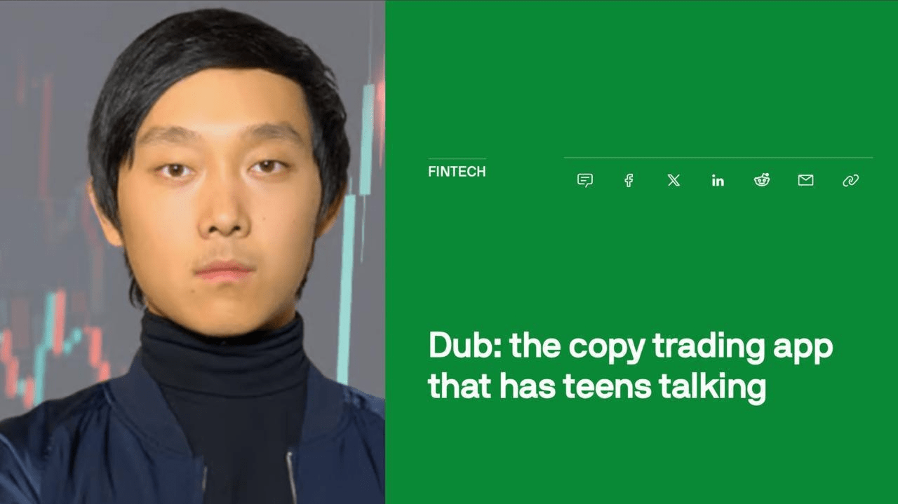 A 23-year-old Harvard dropout created the Dub app - a 