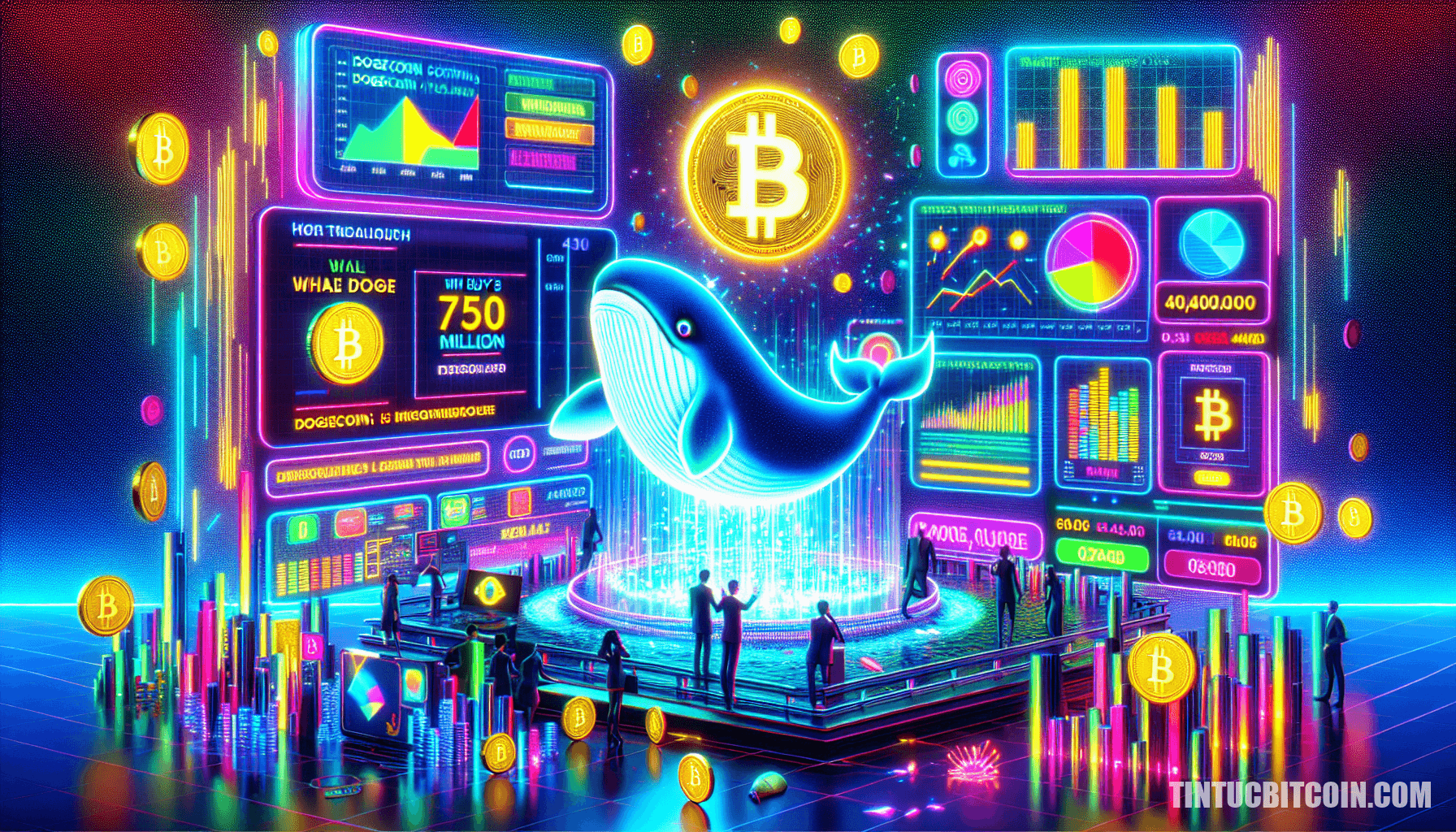 Dogecoin poised for a drop, whales still buying 750 million DOGE |  TinTucBitcoin on Binance Square