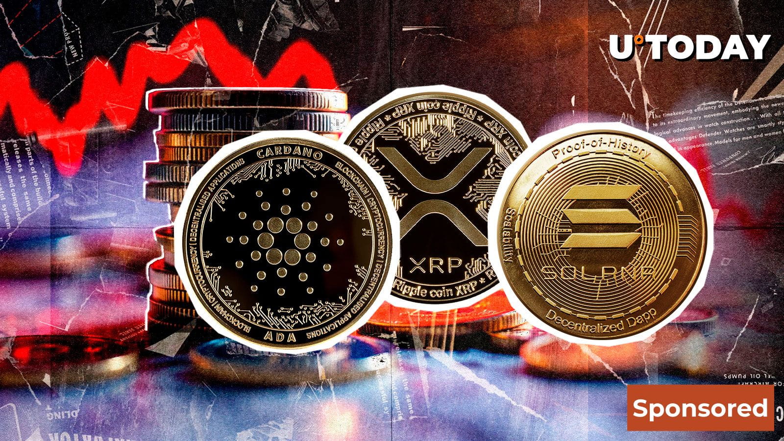 XRP, SOL, ADA en Profundo Rojo en Medio de una Venta Masiva de $249  Millones | U.today en Binance Square