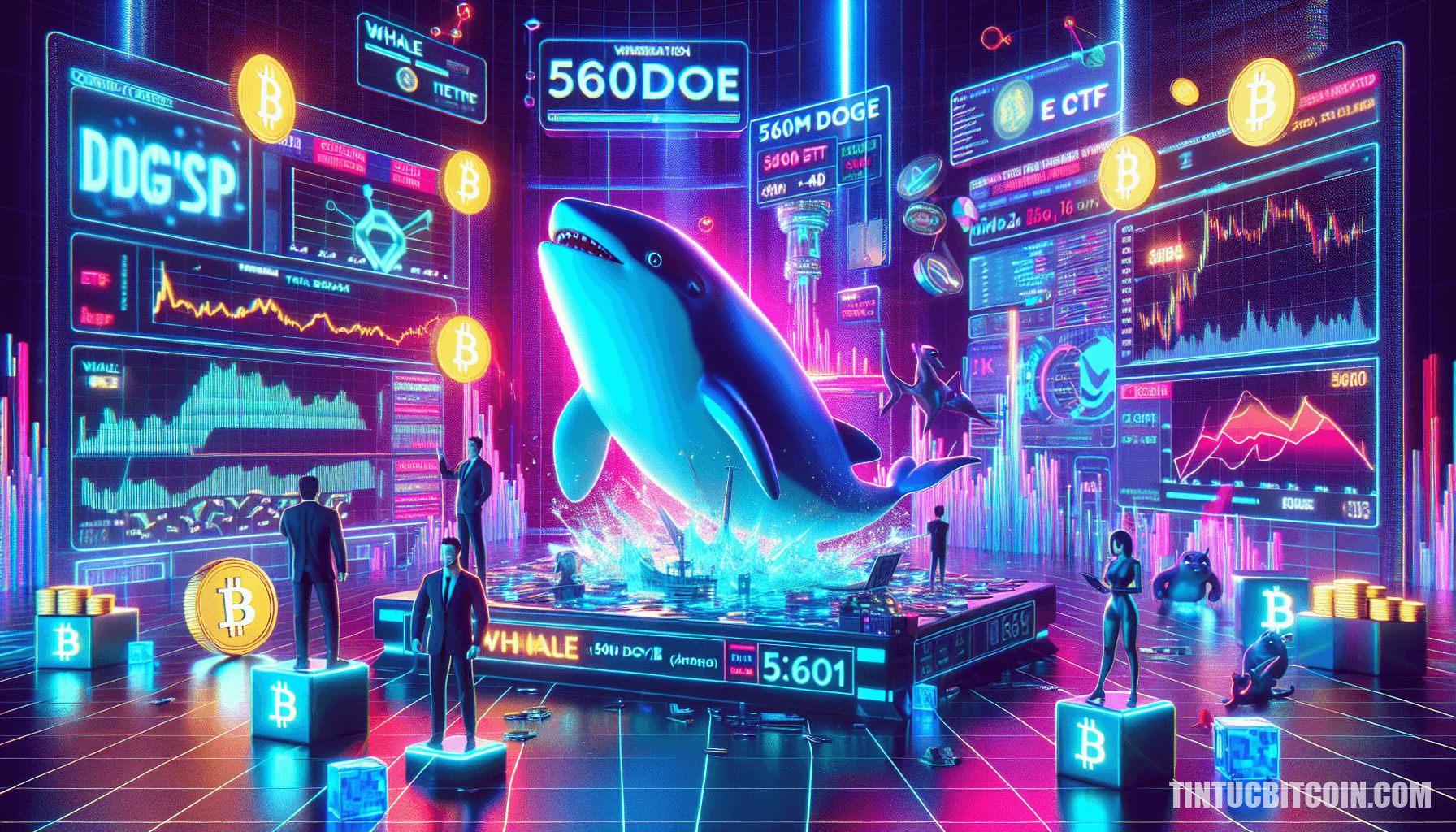 Dogecoin whales accumulate 560M DOGE as ETF speculation heats up |  TinTucBitcoin on Binance Square