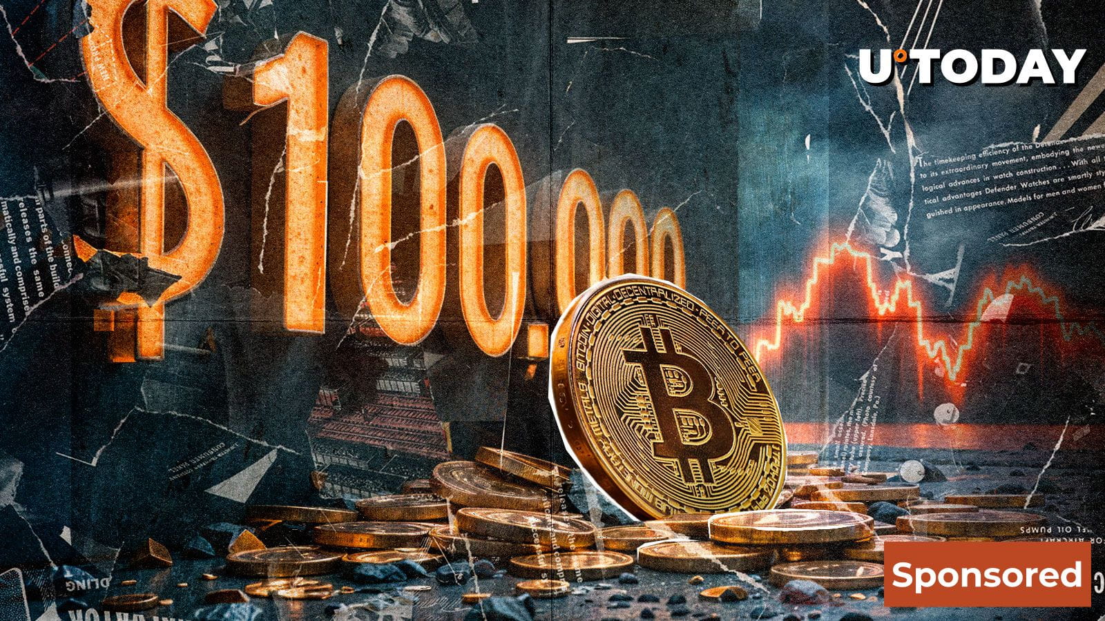 ビットコイン（BTC）は$100,000での拒否が5億2700万ドルの暗号清算を引き起こす | U.today － Binance Square