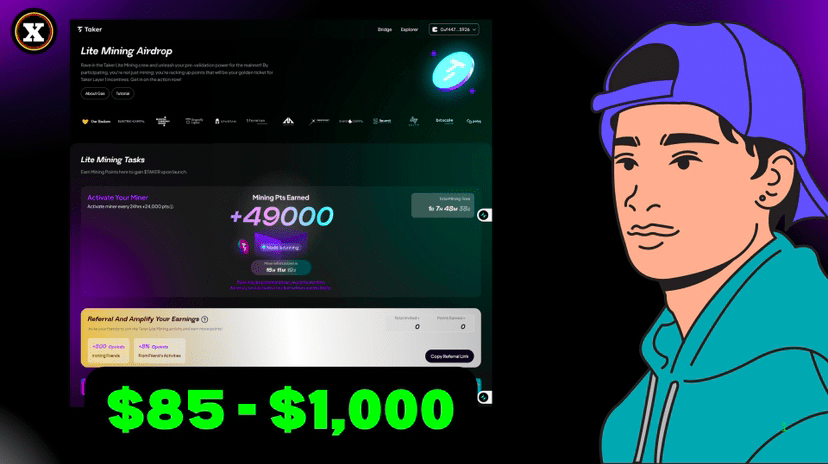 TAKER PROTOCOL AIRDROP GUIDE - 🪂🪂🪂 | X mucaN on Binance Square
