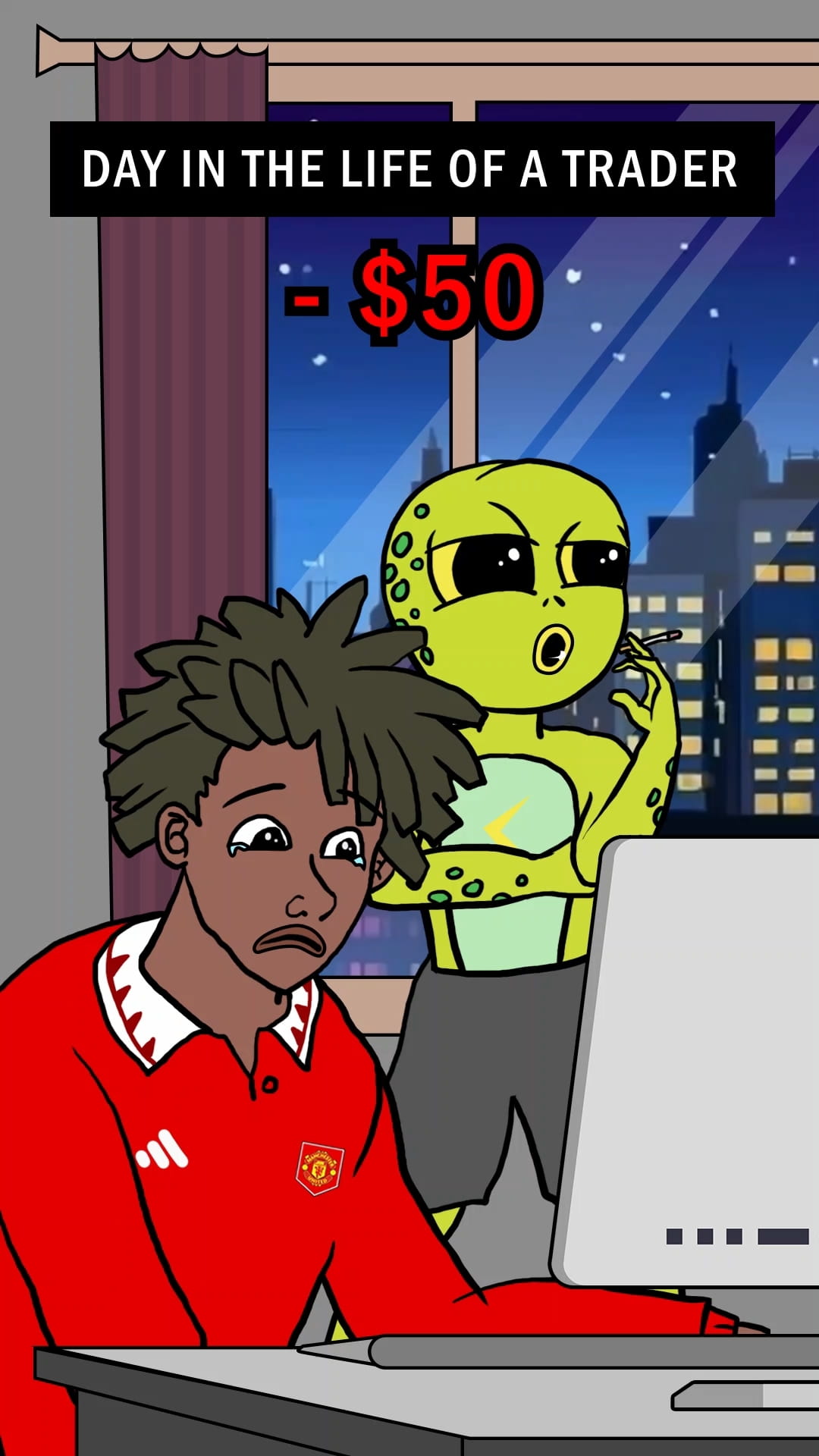 Day In The Life Of A Trader !!! #meme #Crypto #trader #PONKE #SpeedNout ...