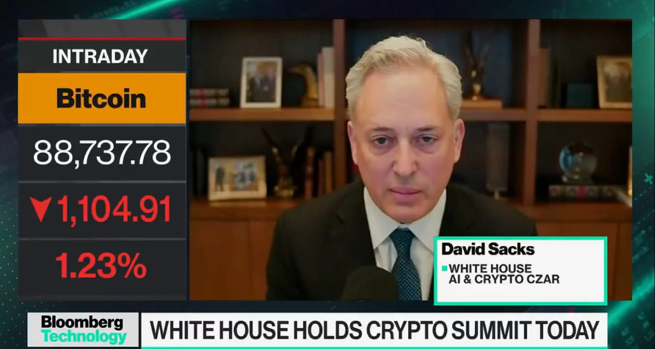🚨 JUST IN: David Sacks stated that $ADA , $SOL , and $XRP were mentioned  by Trump solely because they are among the top cryptocurrencies by market  capitalization. | Aman Sai on Binance Square