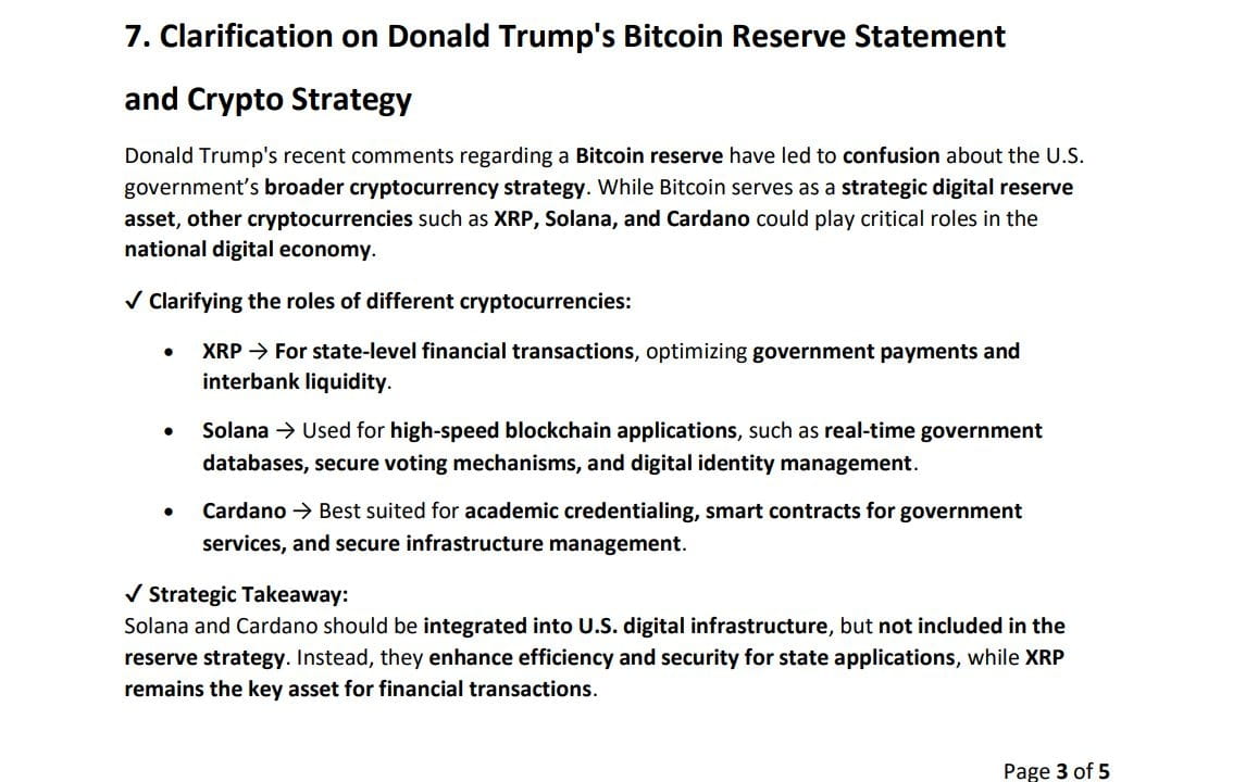 U.S. SEC announces comprehensive proposal: XRP as a strategic financial  asset of the United States | CafeBit Research no Binance Square