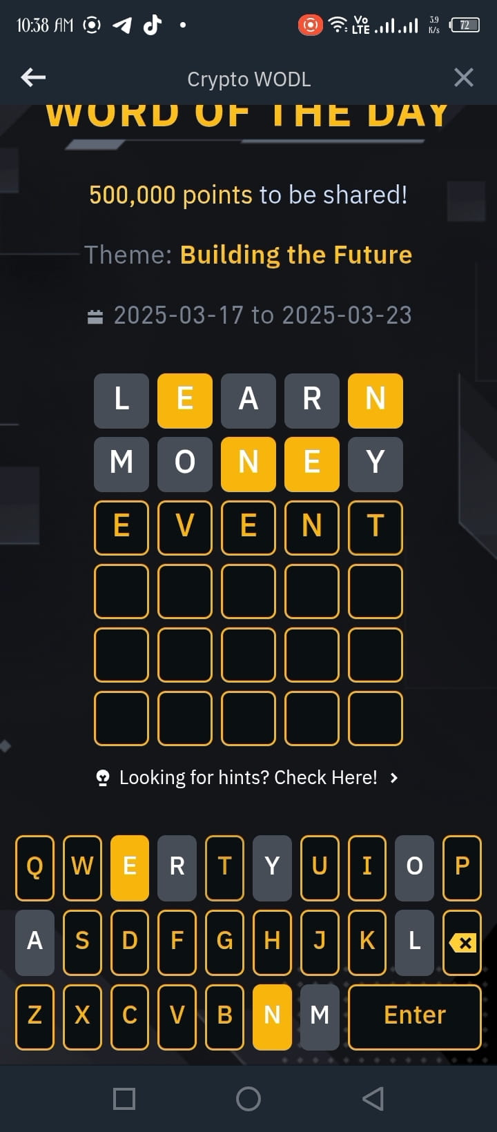 Link](https://safu.im/4Ir1J4Kk) 5 букв #WORD_OF_THE_DAY_BINANCE  #WORDOFTHEDAY✓ #Binance | Business_Girl на Binance Square