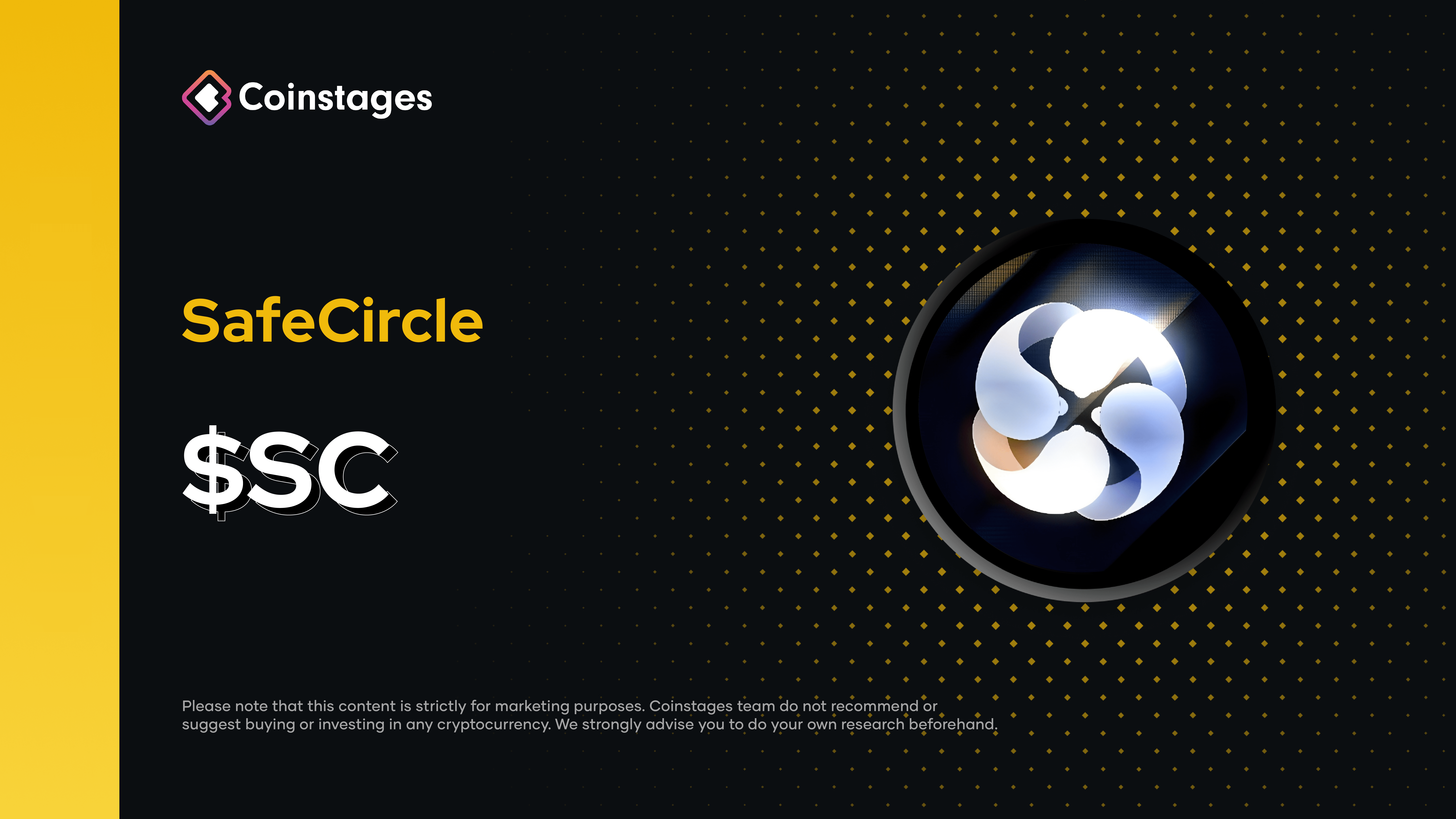 SafeCircle: Pioneering Digital Safety with Privacy-First Crypto Innovation  | Coinstages on Binance Square