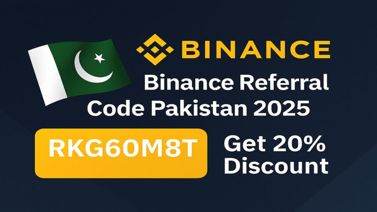 Binance Referral Code Pakistan 2025 – Use RKG60M8T to Get 20% Discount |  Kripto Kurdu on Binance Square