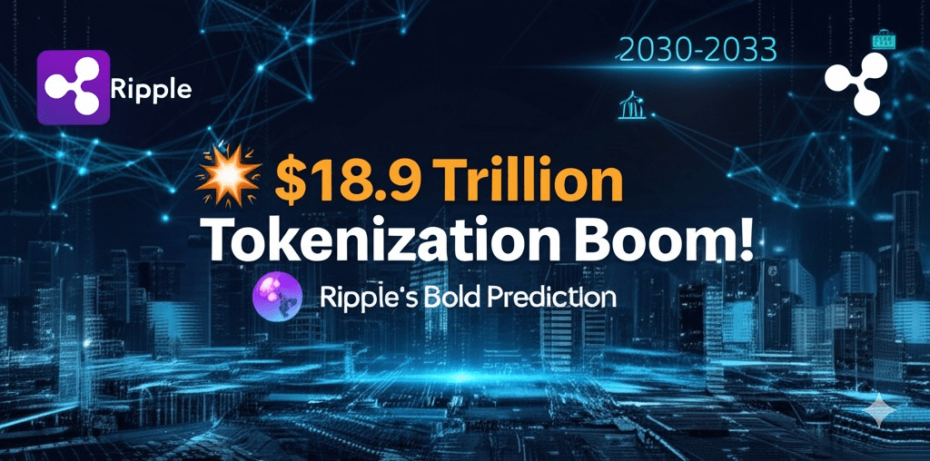Future Ripple 📢 Ripple Predicts $18.9 Trillion Tokenization Boom by 2033! | Crypto PM ...
