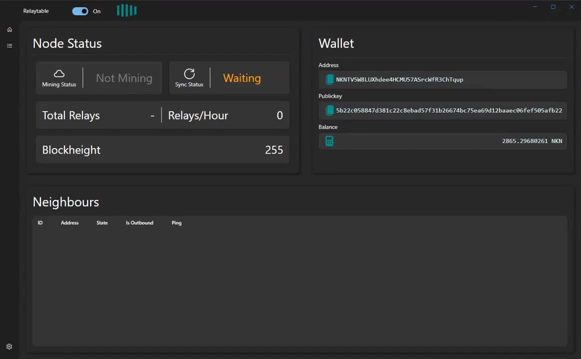 NKN community developer Mutsi dropped some really cool $NKN mining  dashboard over the weekend. And his code is here. Welcome to #BUILD! 💪🔧  https://github.com/MutsiMutsi/Relaytable | NKN on Binance Square
