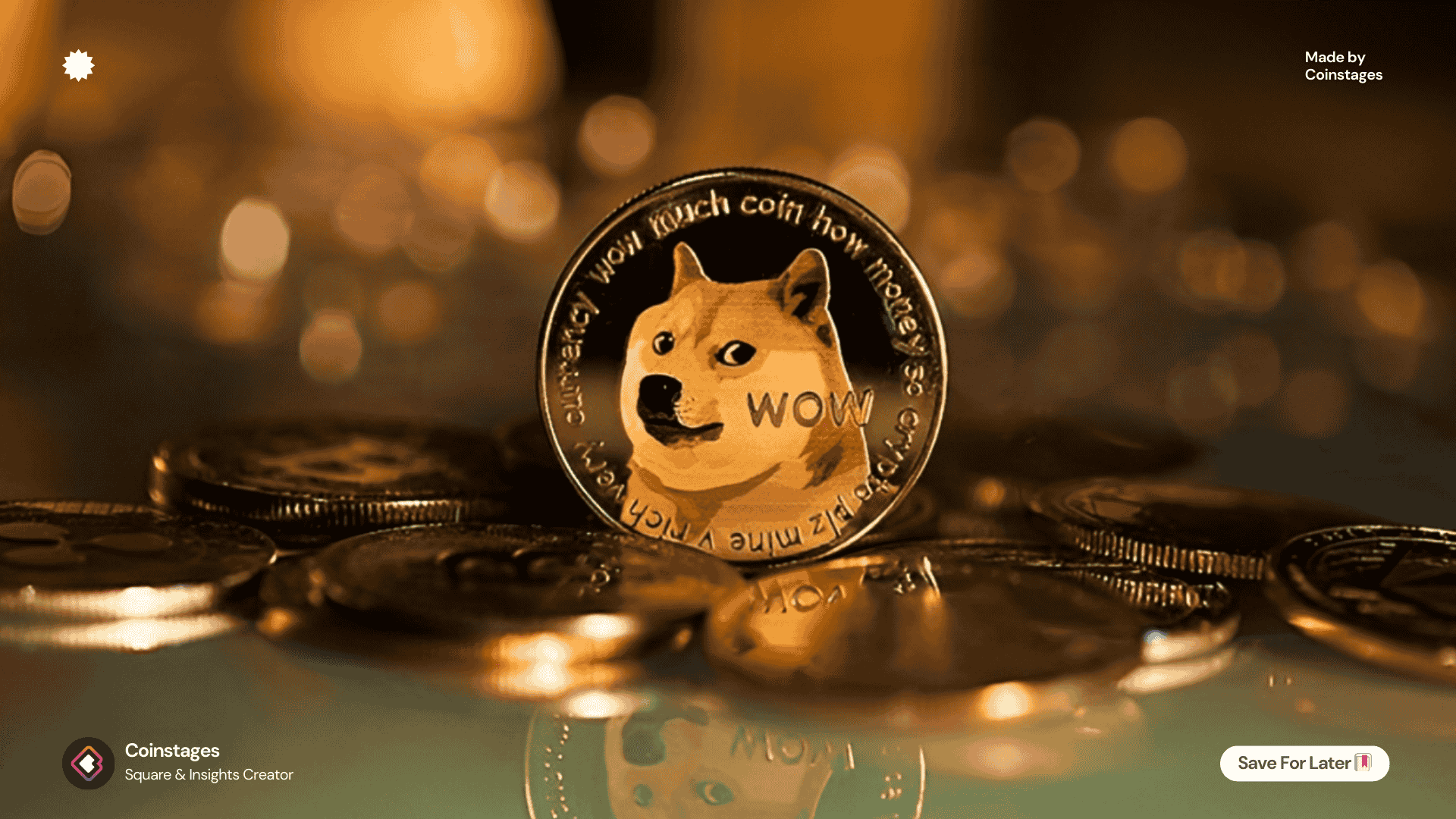 分析师的惊人预测：狗狗币（DOGE）可能上涨174%至$0.65！ | Coinstages发布于币安广场