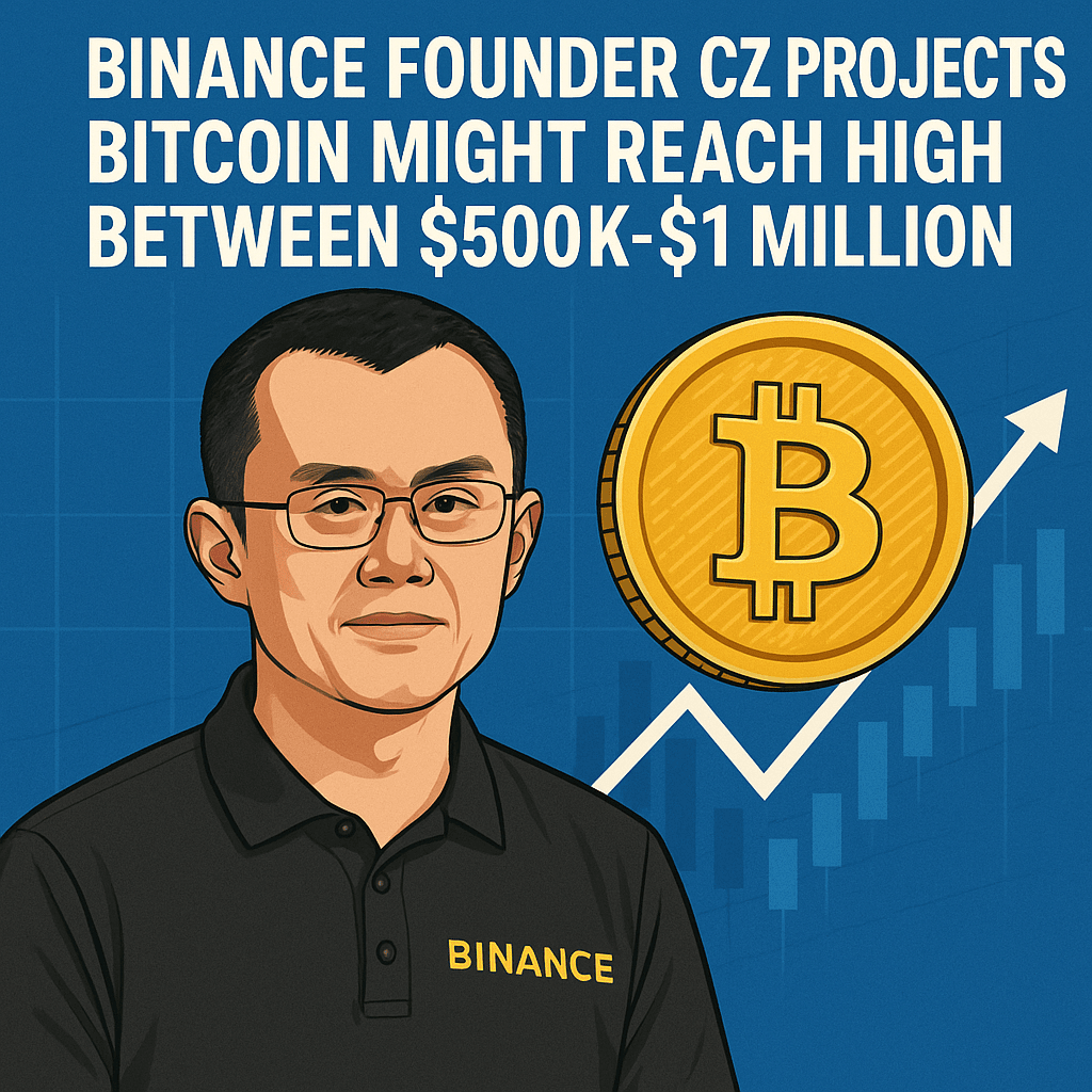 币安创始人CZ预计比特币可能达到50万到100万美元的高点| koinmilyoner发布于币安广场