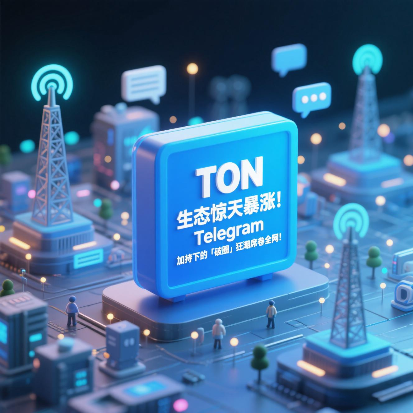 TON生态惊天暴涨!Telegram加持下的「破圈」狂潮席卷全网！ | 比特财经阿杰发布于币安广场