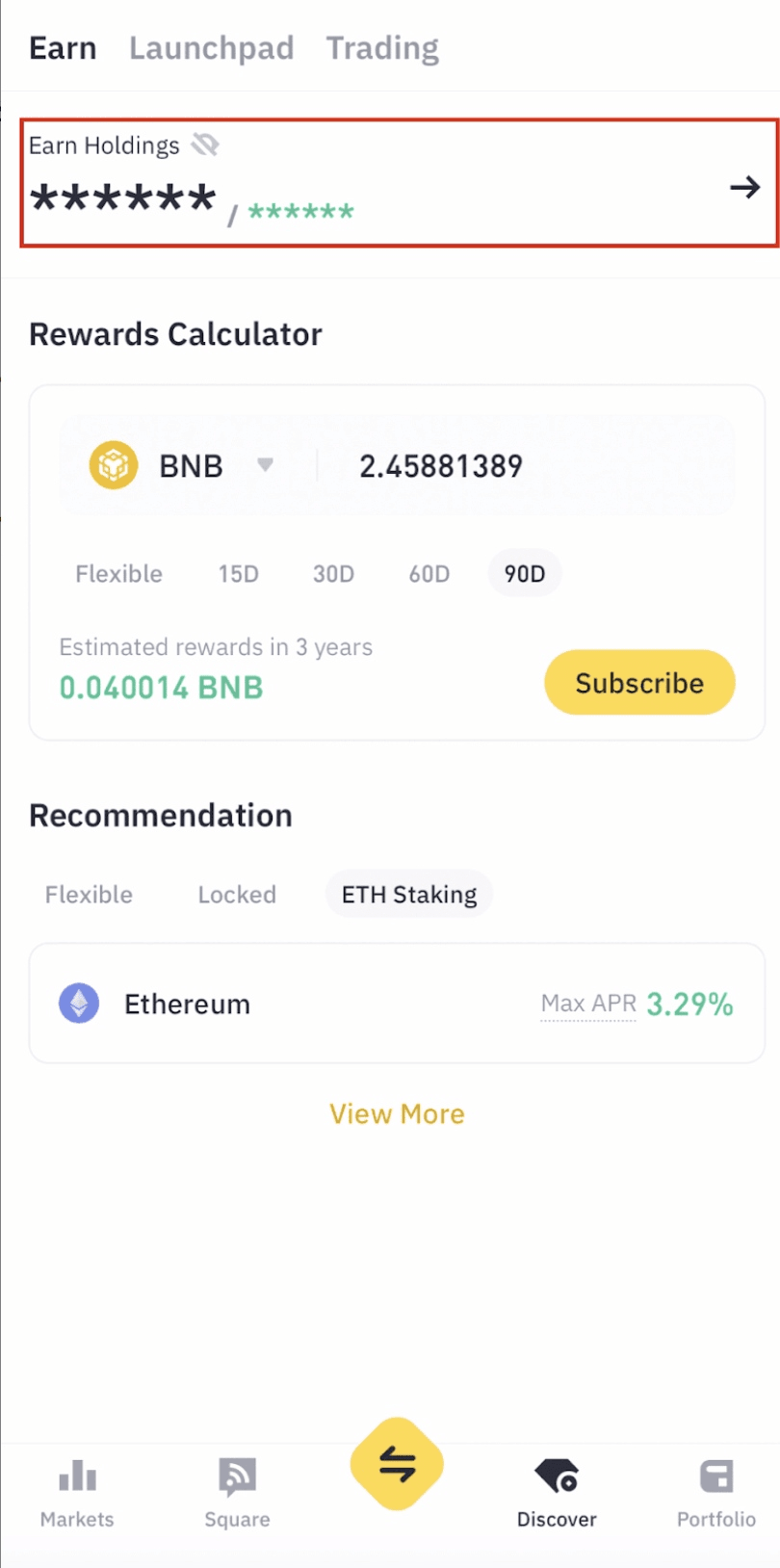 How to use Simple Earn | M3697 on Binance Square
