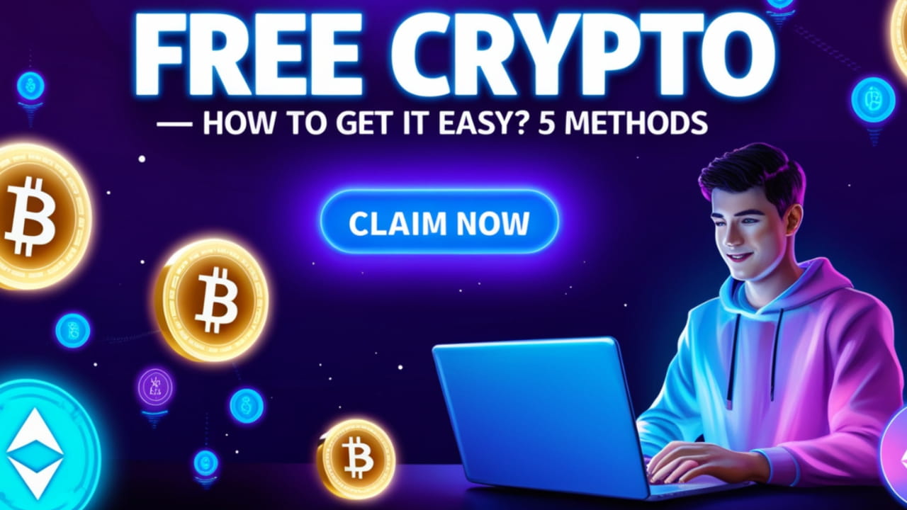 Free Crypto - How To Get It Easy? 5 Methods | ReflectionCrypto on Binance  Square