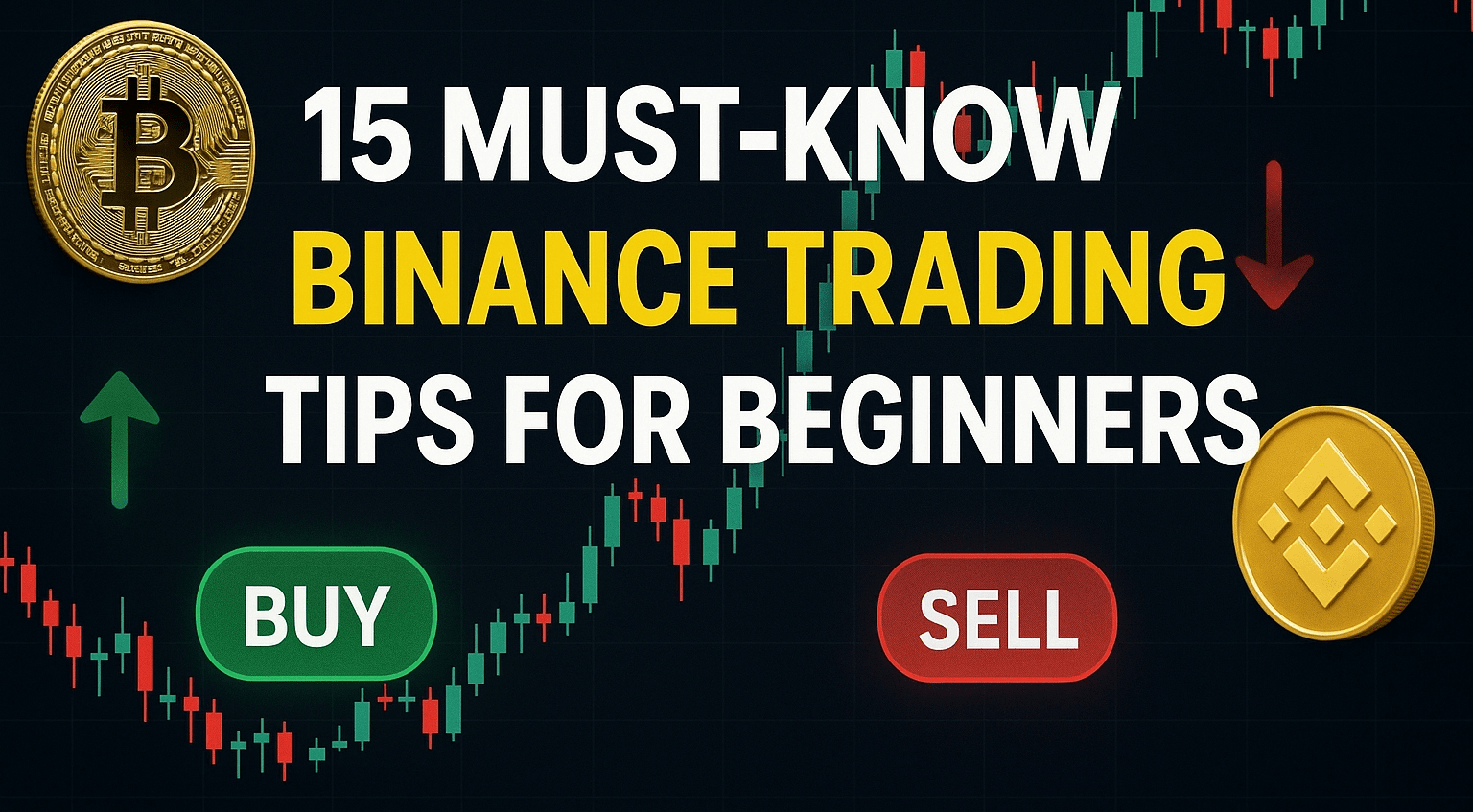 15 Must-Know Binance Trading Tips for Beginners (Start Safe, Trade Smart!)  | YS Crypto Latest on Binance Square