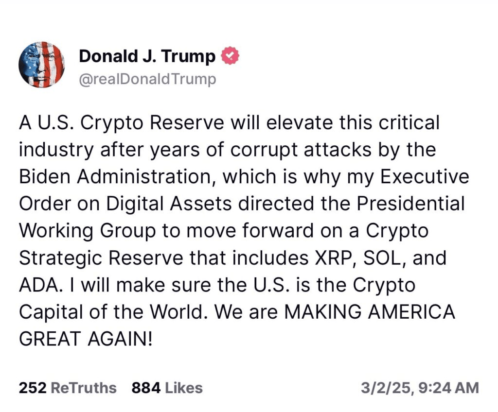 Donald Trump von einem Unterstützer von $XRP getäuscht? Die  Kryptowährungsverschwörung wächst. | blogtienso auf Binance Square