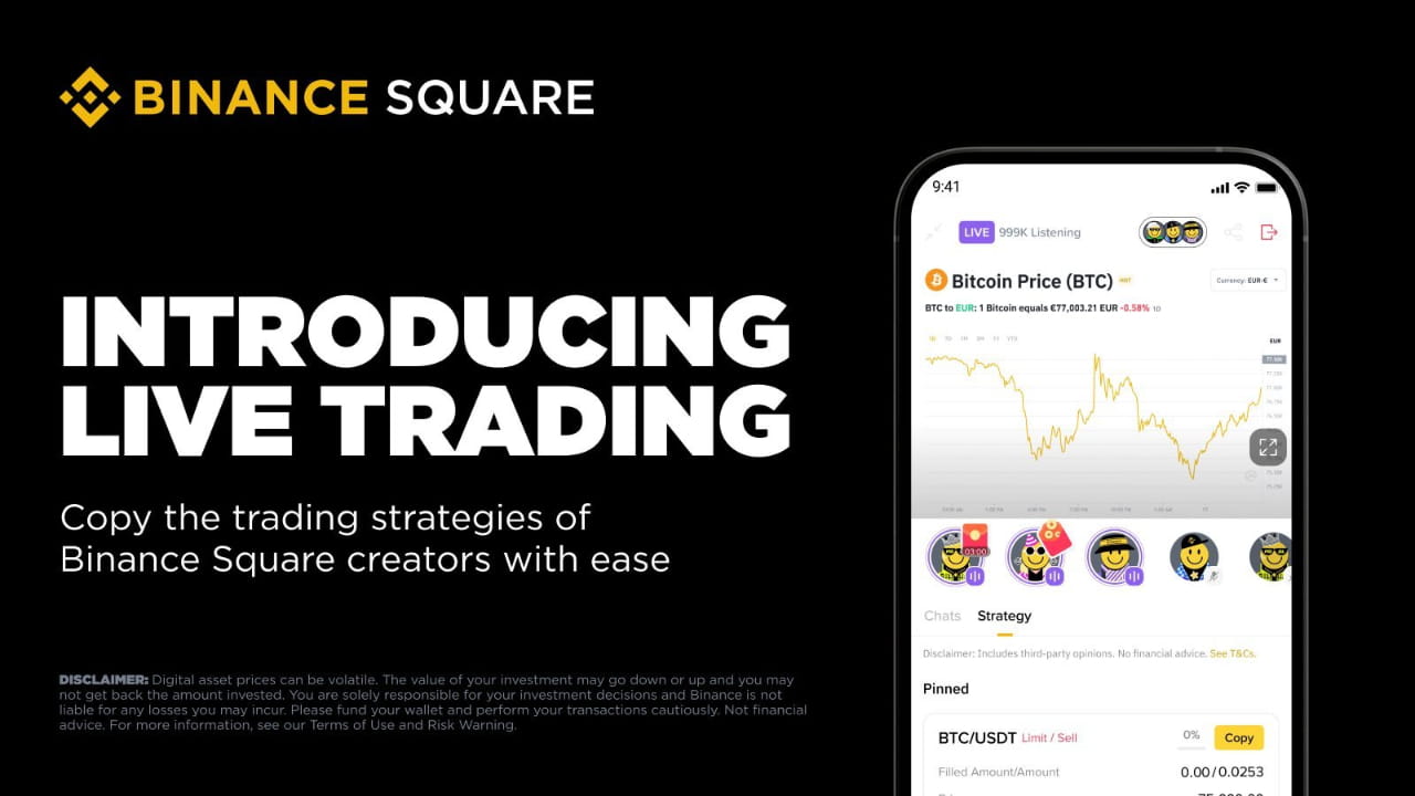 LIVE on Binance Square: Your Ultimate Guide | Binance Square Official on  Binance Square
