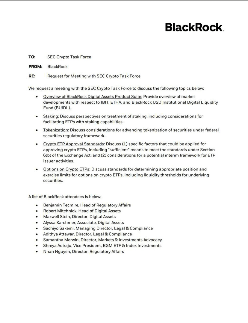 BlackRock officially proposes staking for Ethereum ETF: A new door for  digital assets? | dolugcrypto on Binance Square