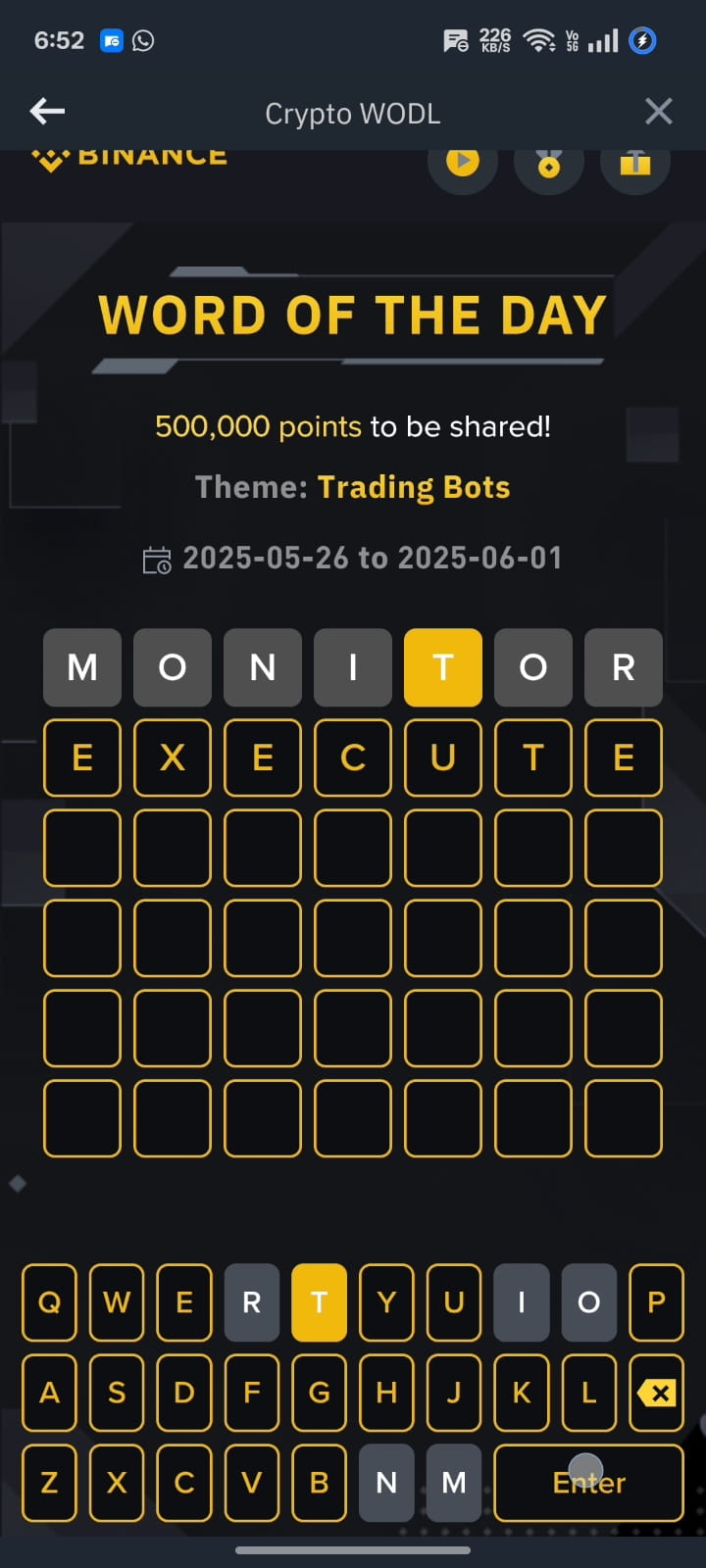 binance wodl 7 Letter words |binance world answers |binance world answers  today 28th may #binancewodl | BHEEM_BONG on Binance Square