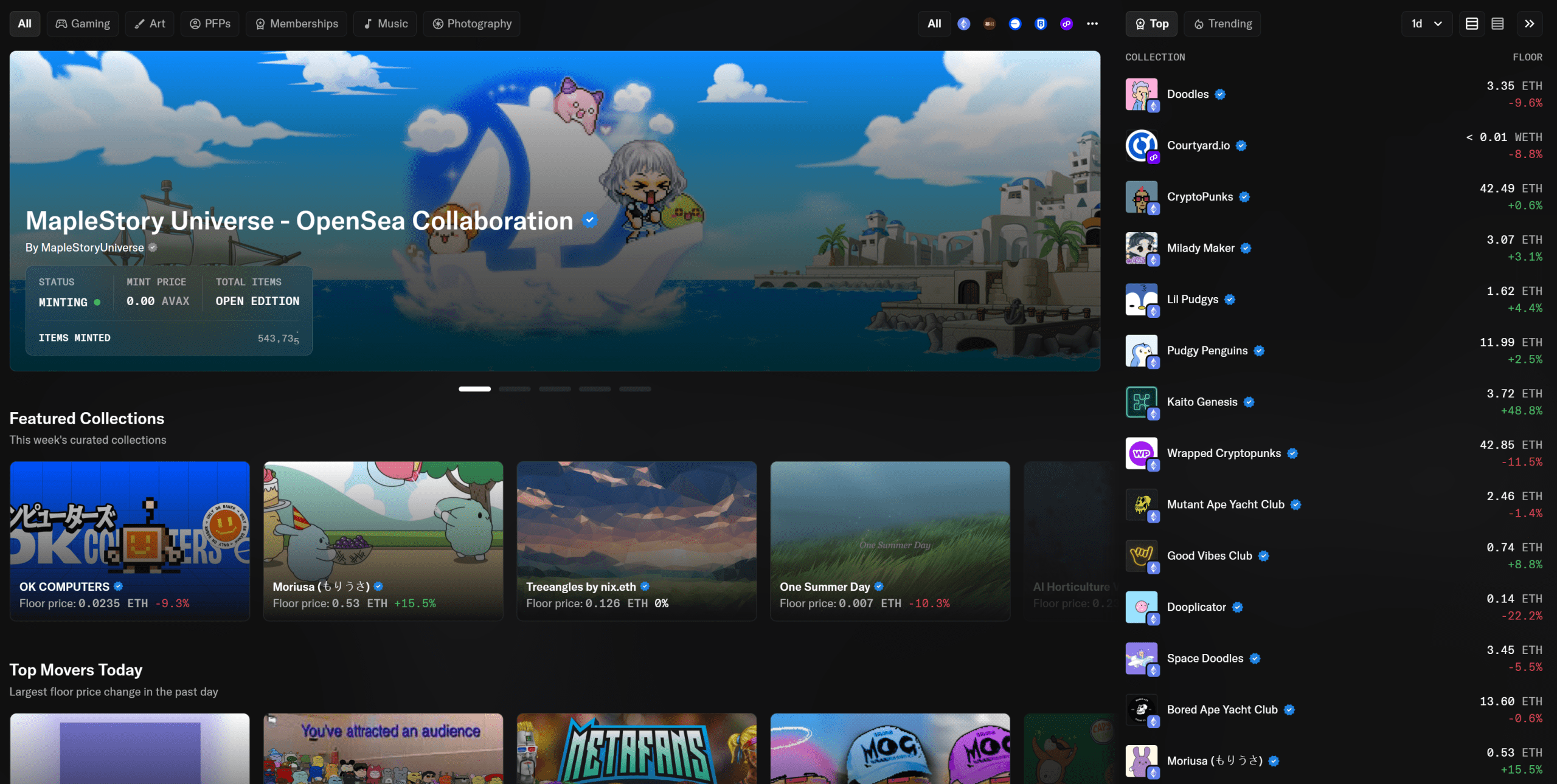 什么是OpenSea？最大的NFT 市场| CoinRank发布于币安广场