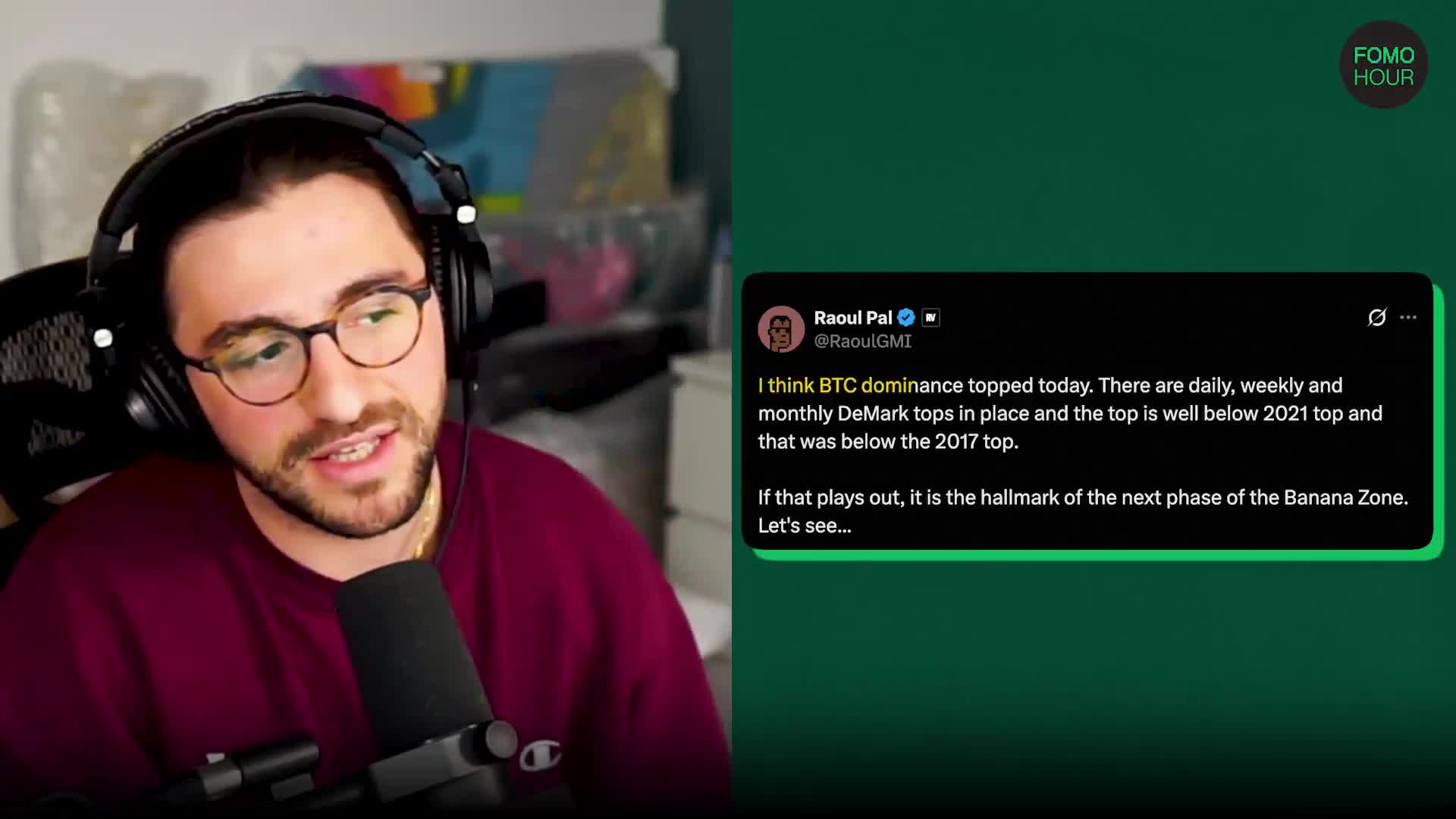 Do you think BTC dominance continues or will alts start catching more ...