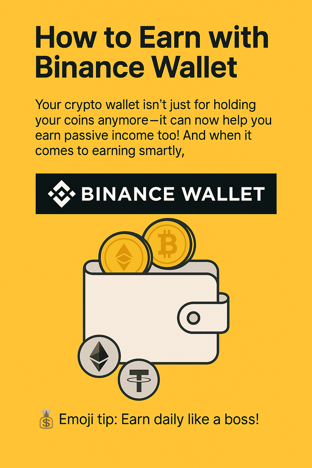 如何通过币安钱包赚钱：初学者的简单指南✨💰 | Queen_45发布于币安广场