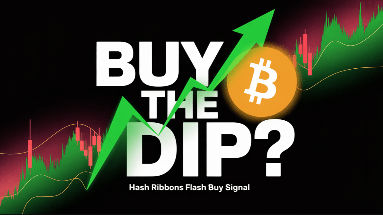 Bitcoin Hash Ribbons Flash 'Buy the Dip' Signal as Hashrate Hits Record ...