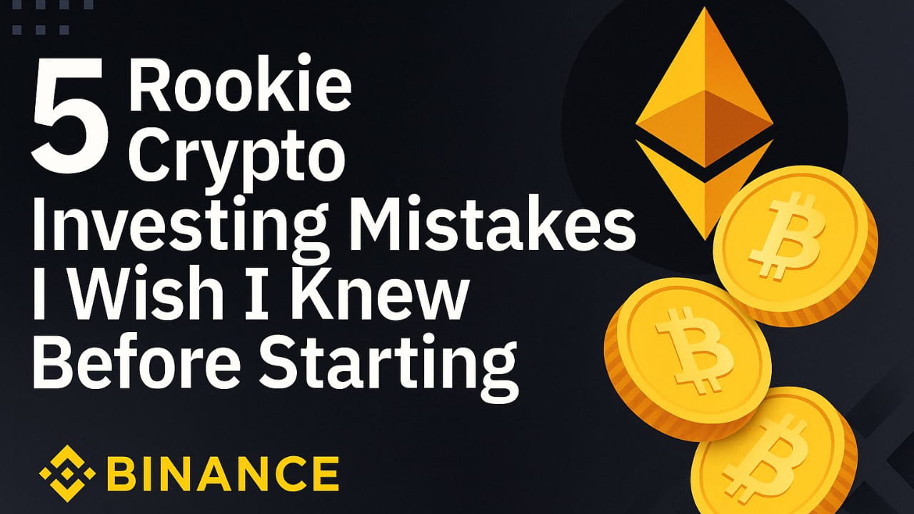 Crypto for Beginners: 5 Things I Wish I Knew Before Investing | IronLion  TheAfricanAngel on Binance Square