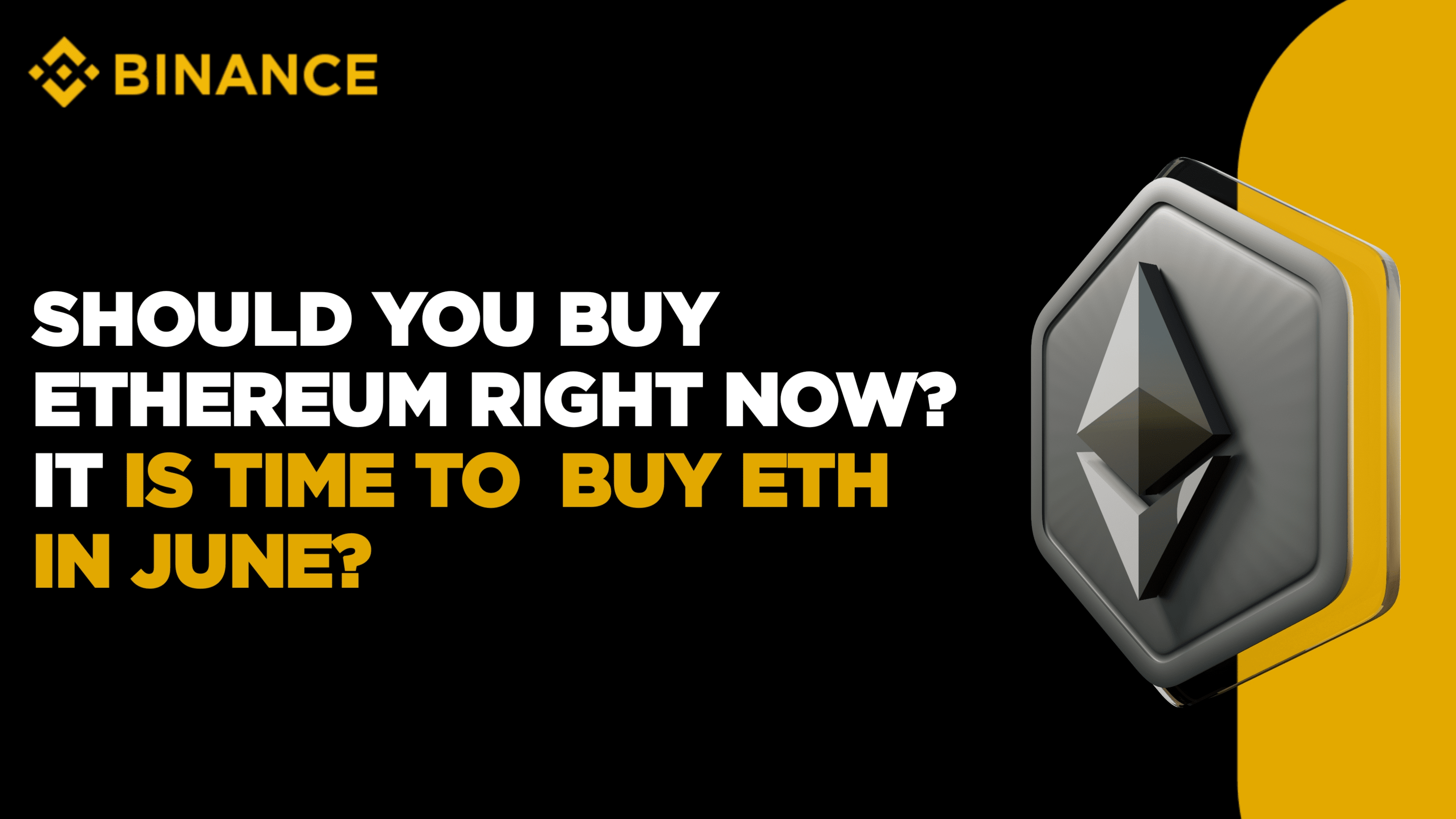Deberías comprar Ethereum ahora mismo? ¿Es el momento de comprar ETH en  junio? | Arthur Simfukwe en Binance Square