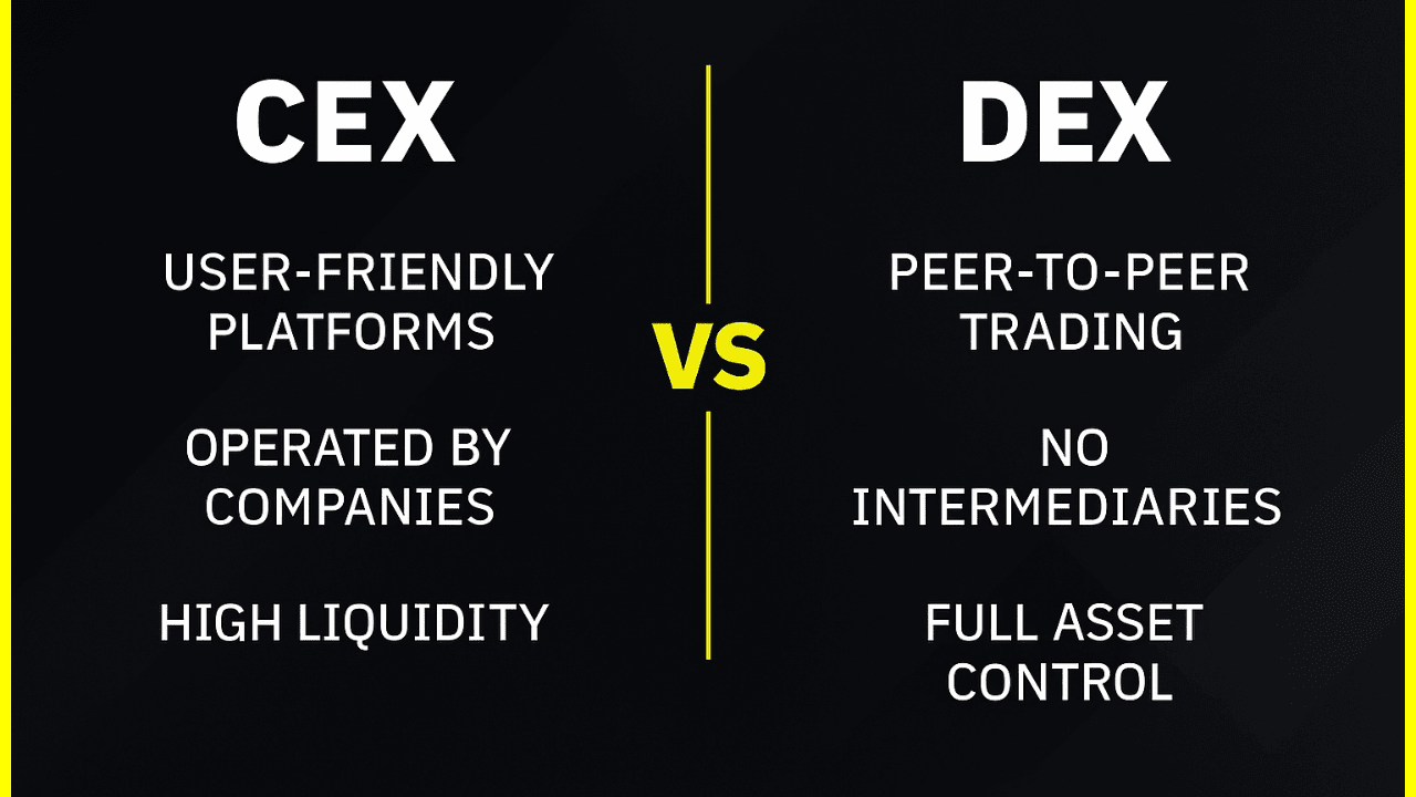 Centralized vs. Decentralized Crypto Exchanges: Which platform is better  for you? | IronLion TheAfricanAngel on Binance Square